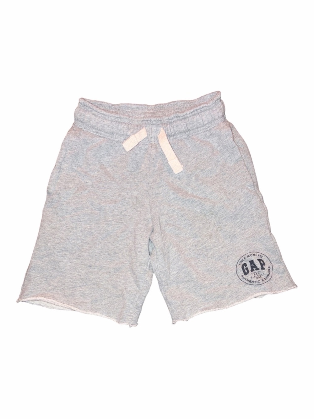 VTG gray heather fleece shorts from Gap Kids size S (6-7)